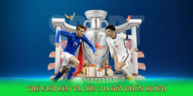 Thế giới kèo tài xỉu 2 1/4 đầy phấn khích